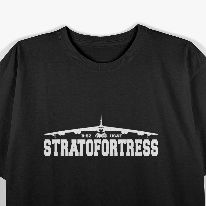 B-52 Stratofortress Bomber Vintage Military Aviation T-Shirt