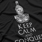 Hannibal Barca Keep Calm and Conquer Rome History Fan T-Shirt