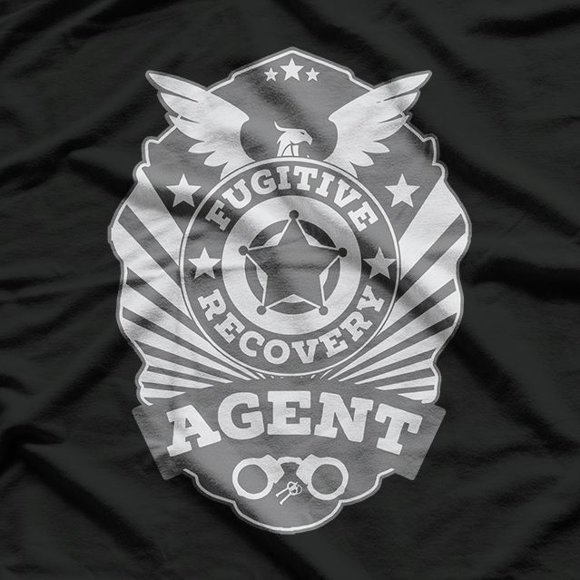 FRA Fugitive Recovery Agent: Bold Bounty Hunter T-Shirt
