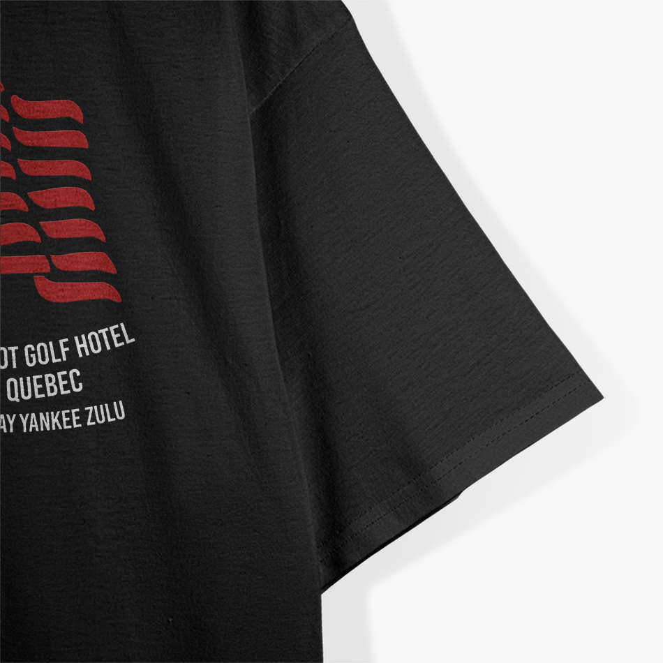 Phonetic Alphabet American Pilot Aviation Enthusiast USA Flag T-Shirt