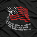 Phonetic Alphabet American Pilot Aviation Enthusiast USA Flag T-Shirt