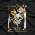The Death Card: Vintage Tarot, Magic & Occult T-Shirt