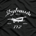 Airplane Skyhawk Vintage Aviation Private Pilot T-Shirt