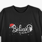 Sleigher Hail Santa Dark Holiday Metal Parody T-Shirt