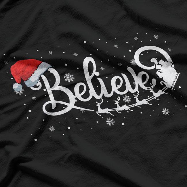 Sleigher Hail Santa Dark Holiday Metal Parody T-Shirt