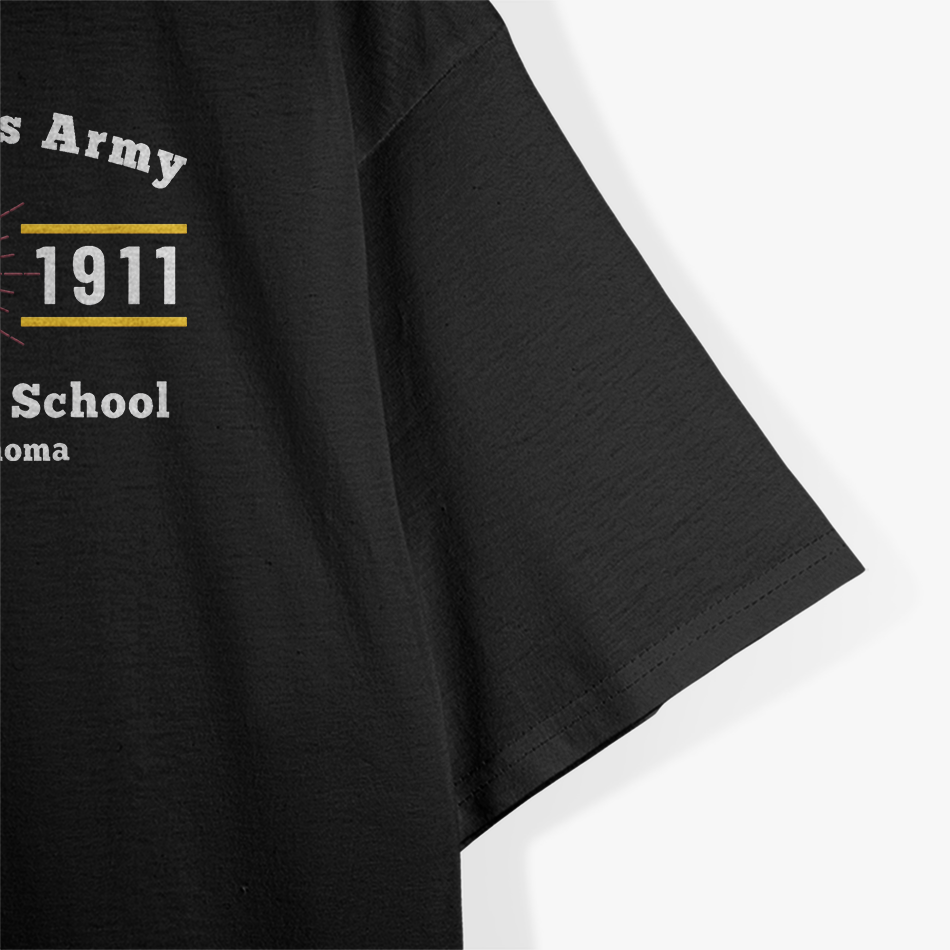 Field Artillery School King Of Battle Fort Sill Military Veteran T-Shirt