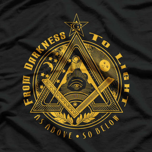 Great Masonic Presidents: Honoring Leadership T-Shirt