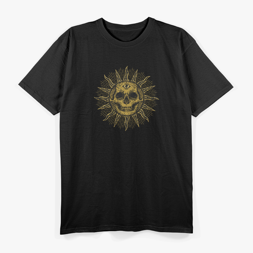 Baphomet Occult Symbol As Above, So Below Dark Magic T-Shirt