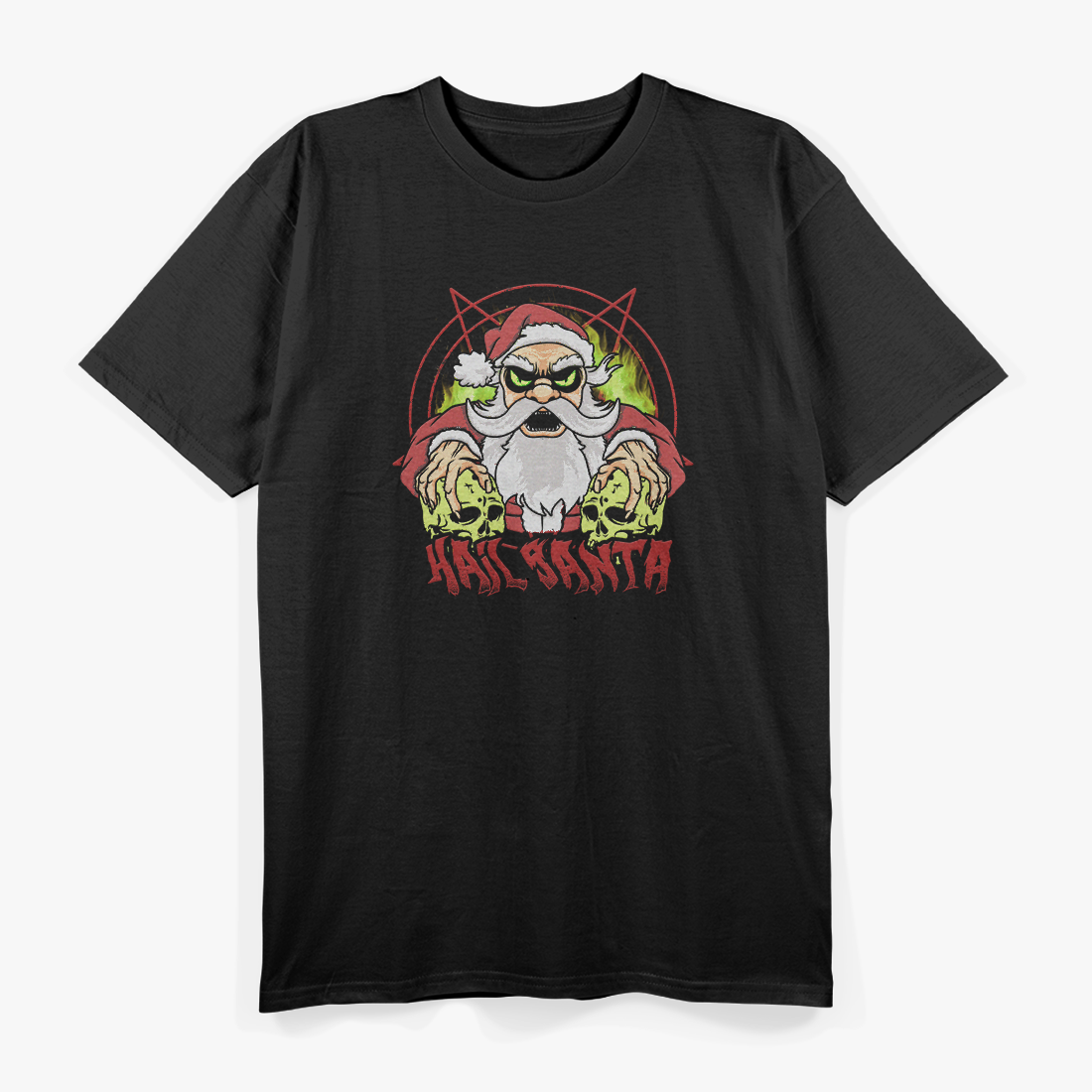 Hail Santa: Festive & Funny Holiday T-Shirt