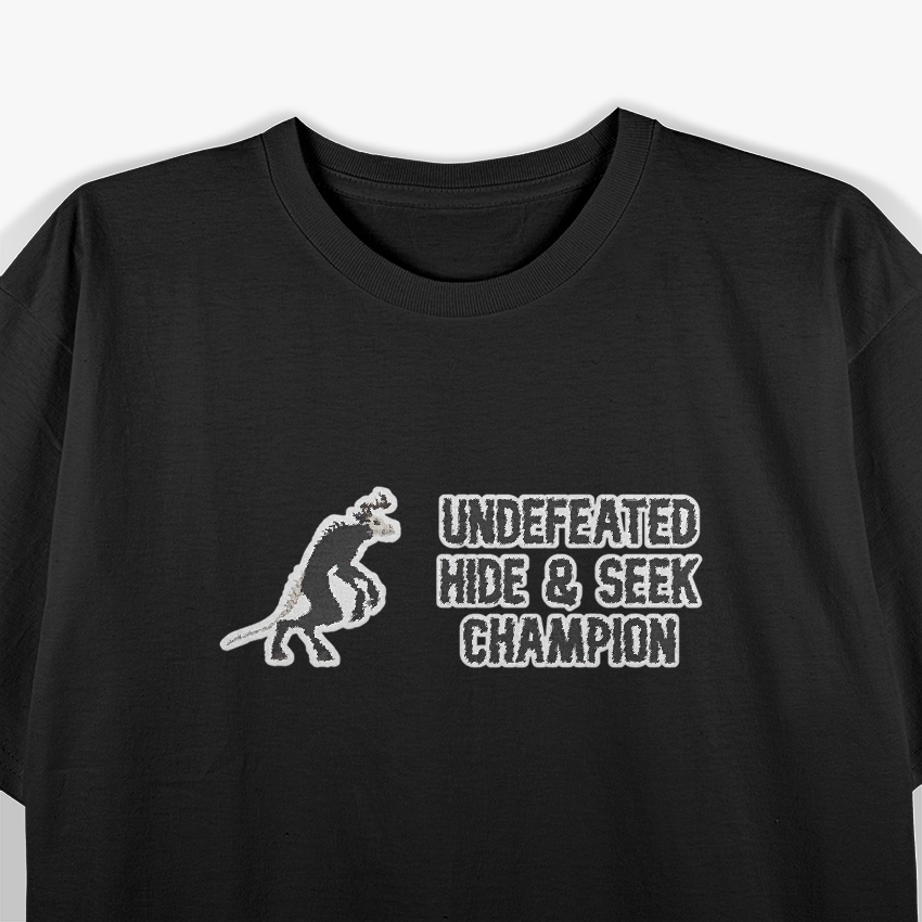 Hide and Seek Wendigo Creepy Cryptid Horror T-Shirt