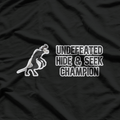 Hide and Seek Wendigo Creepy Cryptid Horror T-Shirt