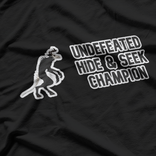 Hide and Seek Wendigo Creepy Cryptid Horror T-Shirt
