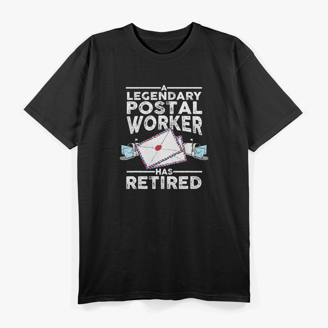 Postal Worker Funny Mail Carrier Gift for Men Women Post Office T-Shirt