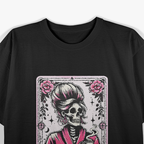 The Mom Tarot Card Skeleton Mama Coffee Happy Mother's Day T-Shirt