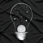 Moonlight Aesthetic Celestial Lunar Phases T-Shirt