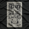 King Pakal's Spaceship – Mayan Time Traveler Ancient Carving T-Shirt