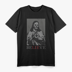 Occult Satan Jesus Lie Antichrist Atheist Hell Devil Gothic Punk T-Shirt
