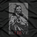 Occult Satan Jesus Lie Antichrist Atheist Hell Devil Gothic Punk T-Shirt