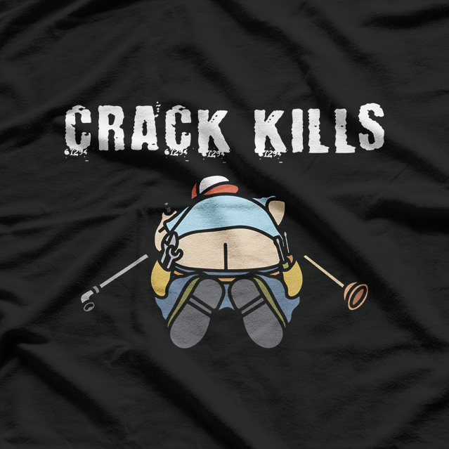 Plumber’s Crack Funny Construction Worker T-Shirt