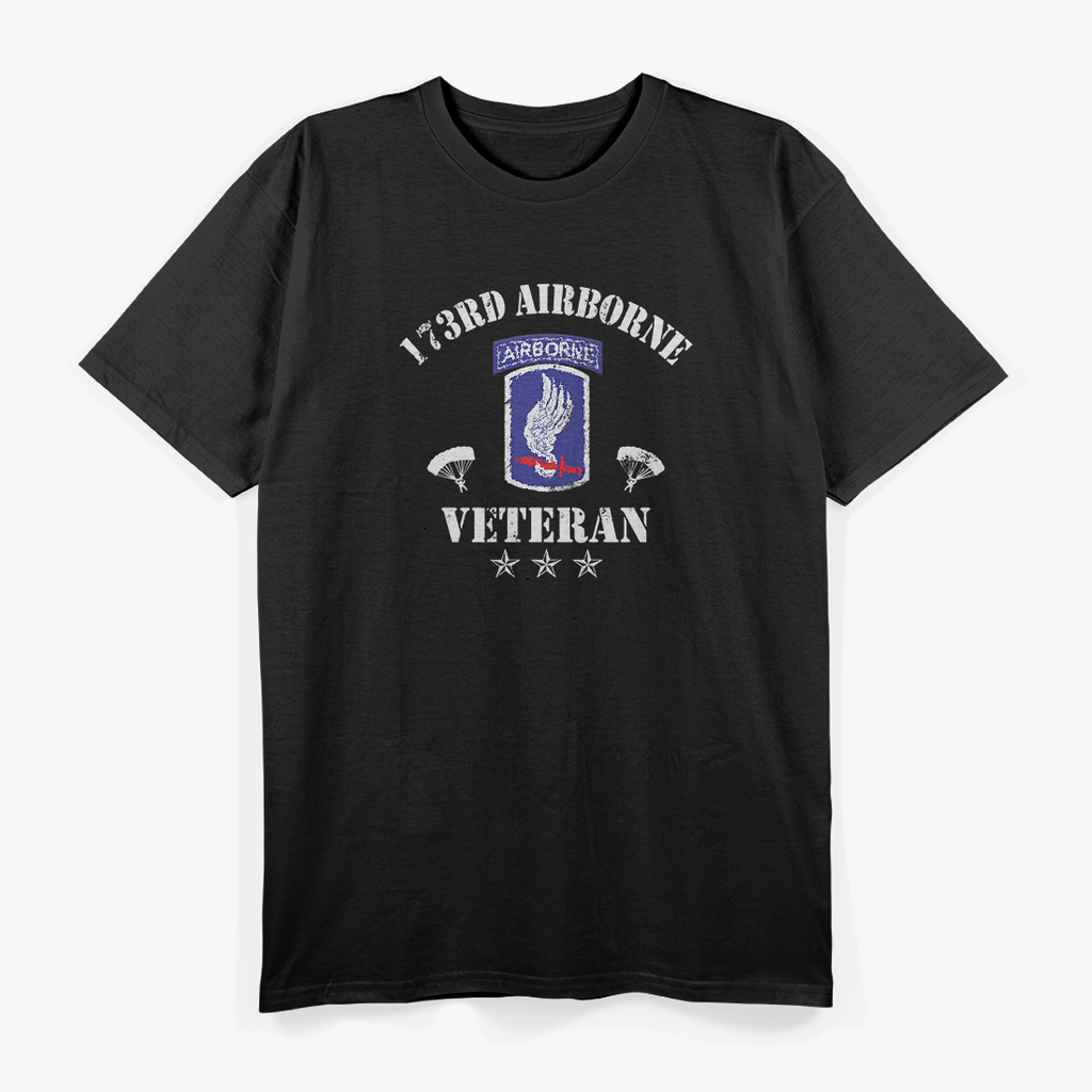 173rd Airborne Brigade Veteran: Sky Soldiers Pride T-Shirt