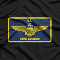 US Naval Aviation: Classic Military Patch T-Shirt