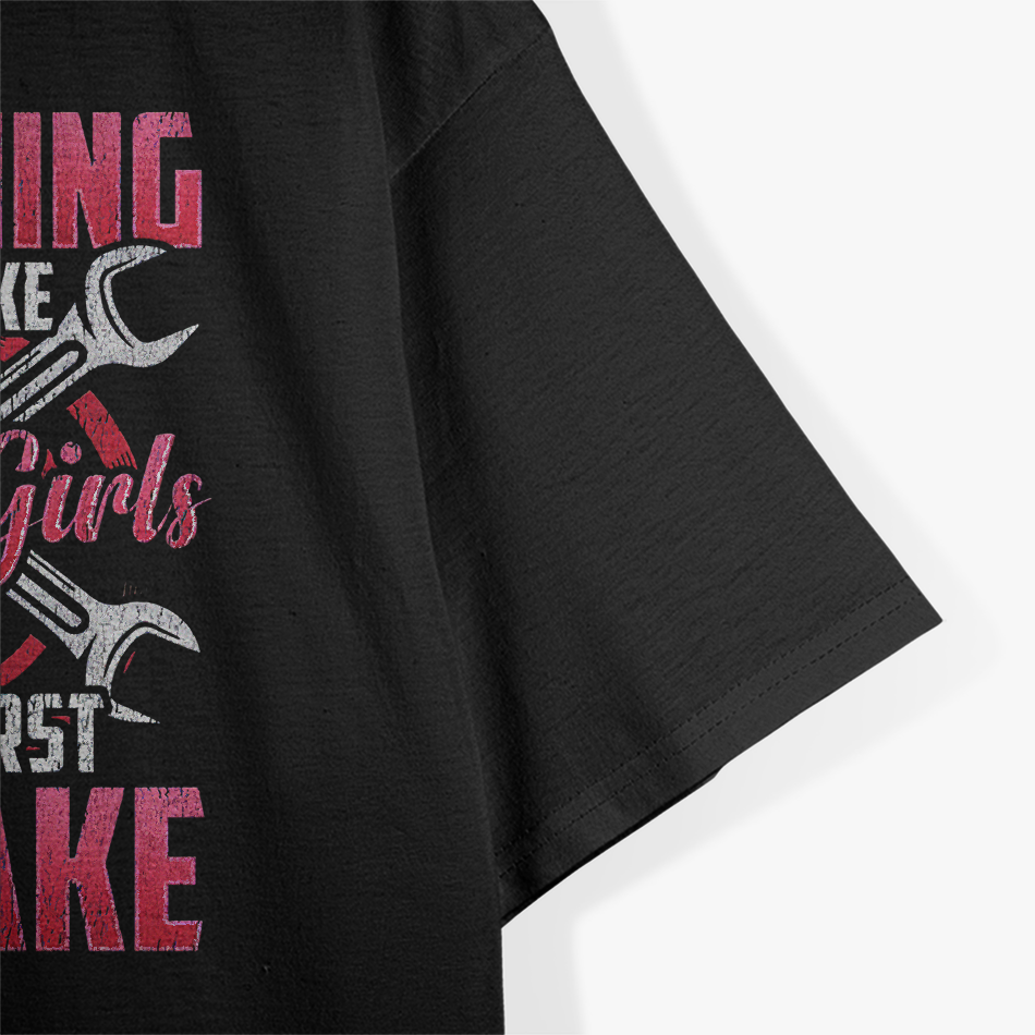 Not Like Most Girls… I Fix Engines – Female Mechanic T-Shirt