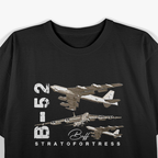 B-52 Stratofortress Heavy Bomber Vintage Aircraft T-Shirt