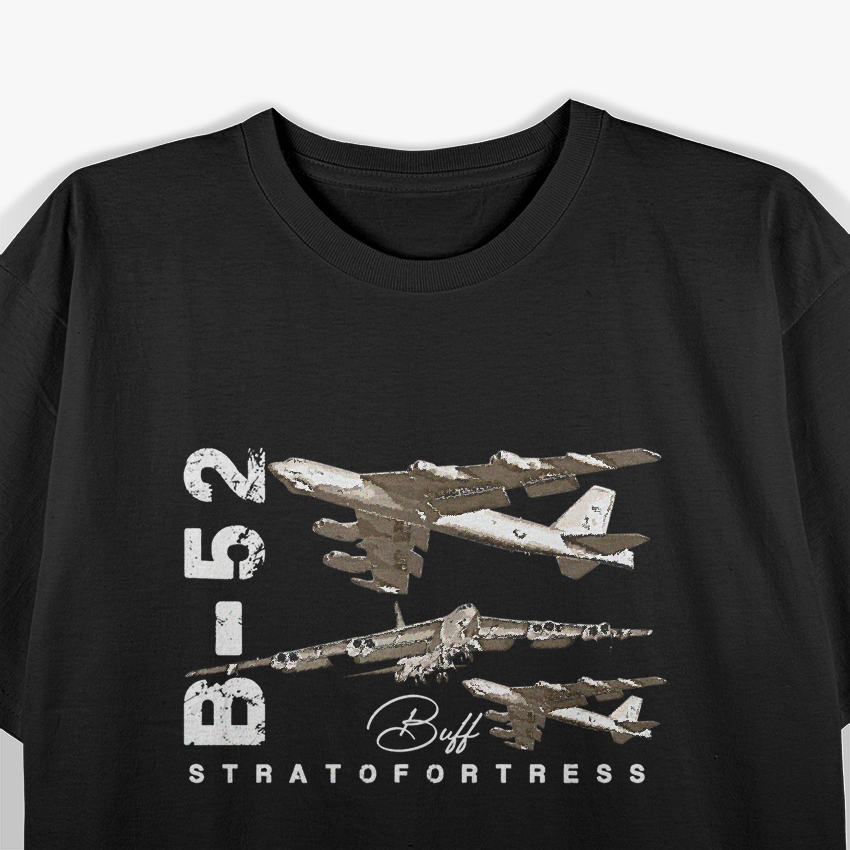 B-52 Stratofortress Heavy Bomber Vintage Aircraft T-Shirt