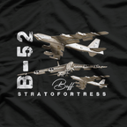 B-52 Stratofortress Heavy Bomber Vintage Aircraft T-Shirt