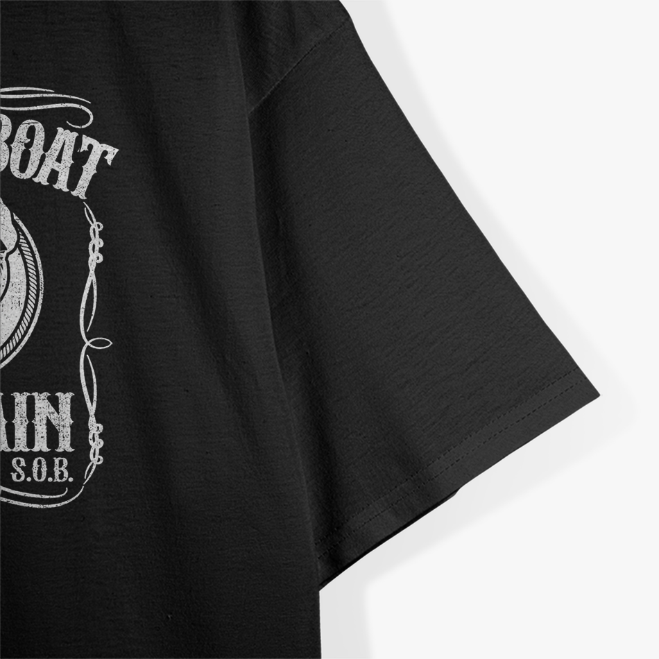 Motor Boat Captain Funny Boating Motorboating Lake Life T-Shirt