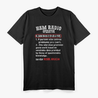 Ham Radio Operator: Stay Connected, Stay Prepared T-Shirt