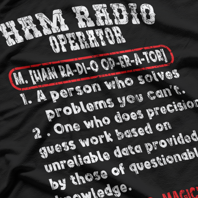 Ham Radio Operator: Stay Connected, Stay Prepared T-Shirt
