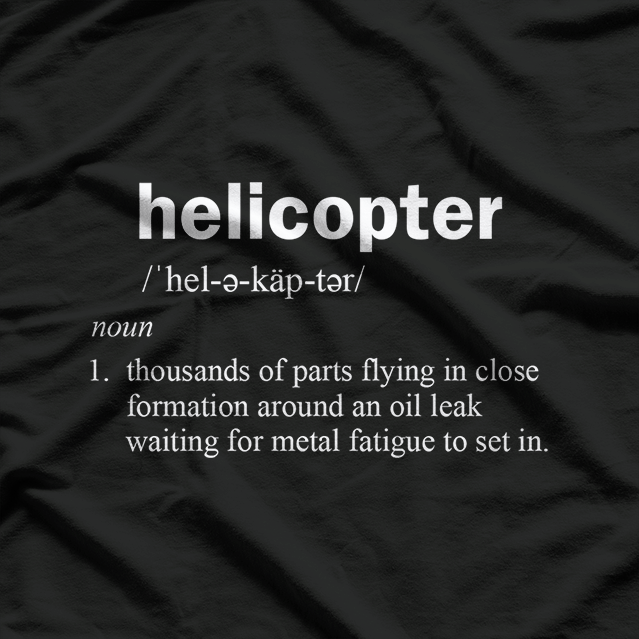 Helicopter Definition T-Shirt