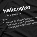Helicopter Definition T-Shirt
