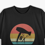 Hairdresser Vintage Retro Barber Hairstylist Salon T-Shirt