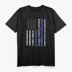 Animal Control Officer: American Flag Patriotic T-Shirt