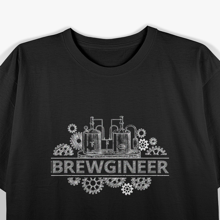 Brewgineer: Master of Beer Engineering T-Shirt