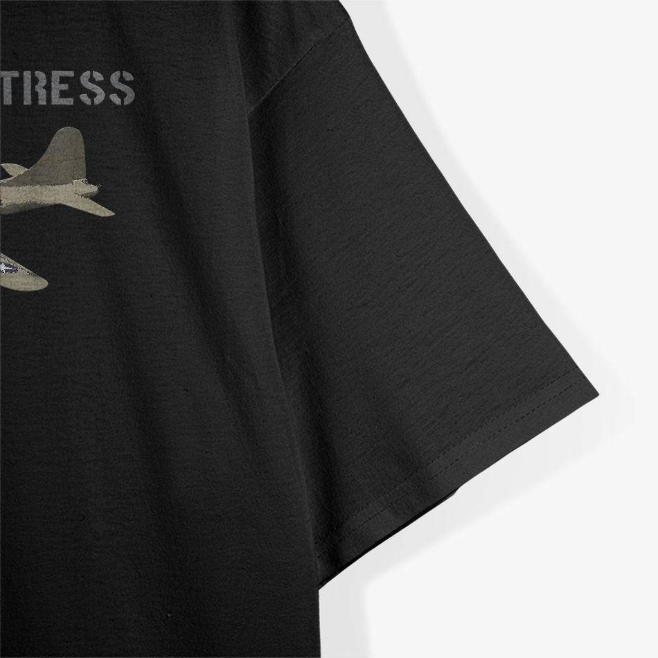 B-17 Flying Fortress Vintage WW2 Warplane T-Shirt