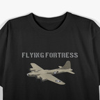 B-17 Flying Fortress Vintage WW2 Warplane T-Shirt