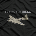 B-17 Flying Fortress Vintage WW2 Warplane T-Shirt