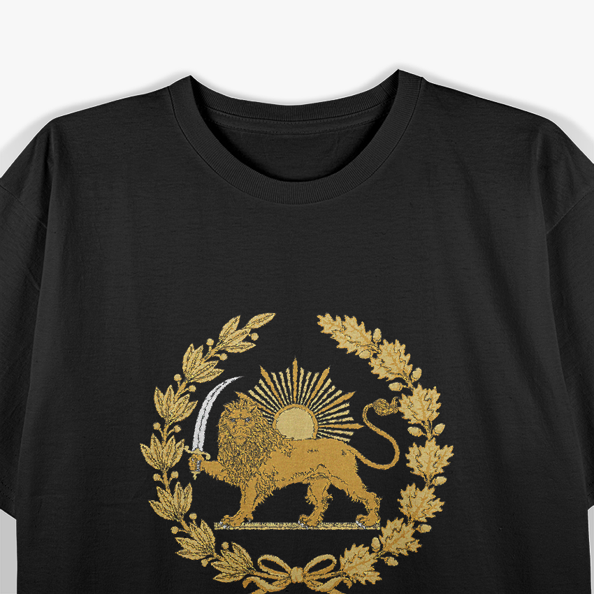 Iran Lion Empire Persian Culture Vintage History Art T-Shirt