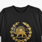 Iran Lion Empire Persian Culture Vintage History Art T-Shirt
