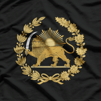 Iran Lion Empire Persian Culture Vintage History Art T-Shirt