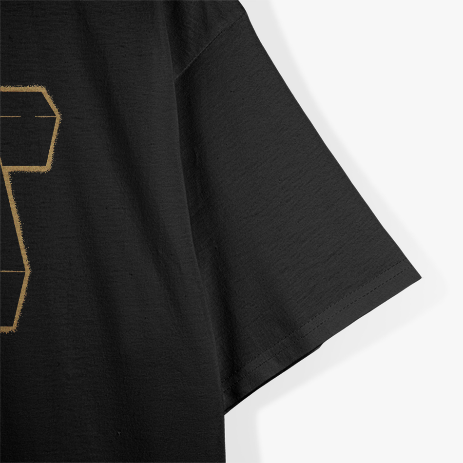 Justice Cross Gothic Faith Strength Symbolic T-Shirt