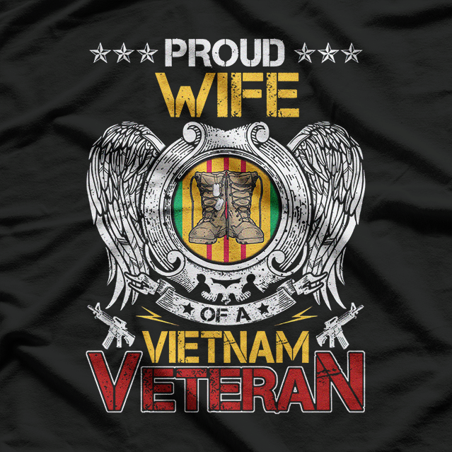 Proud Wife of a Vietnam Veteran T-Shirt
