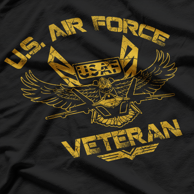 U.S. Air Force Veteran – Military US Flag Veterans Day Honor T-Shirt