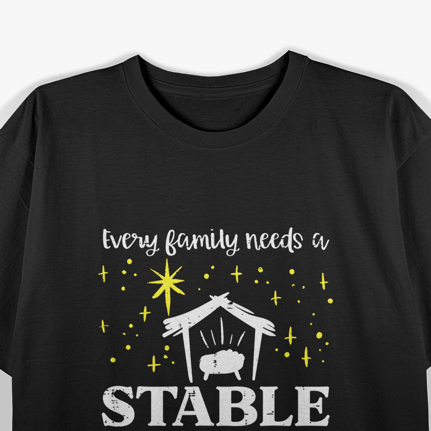Christian Jesus Christmas Holiday Faithful Xmas Celebration T-Shirt