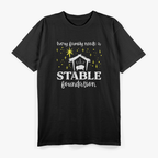 Christian Jesus Christmas Holiday Faithful Xmas Celebration T-Shirt