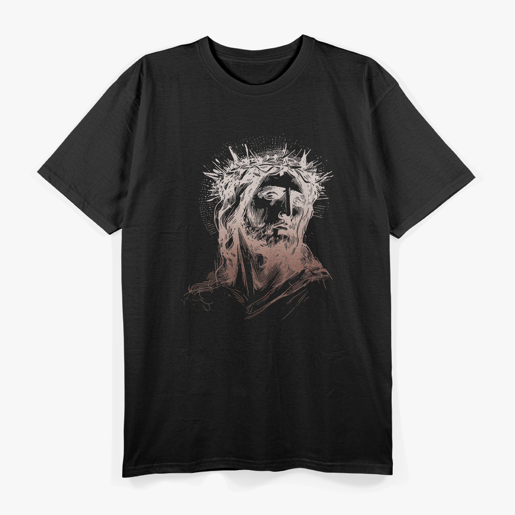 The Face of Jesus Christ: Faith & Devotion T-Shirt