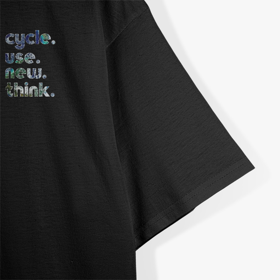 Recycle, Reuse, Renew, Rethink: Go Green T-Shirt